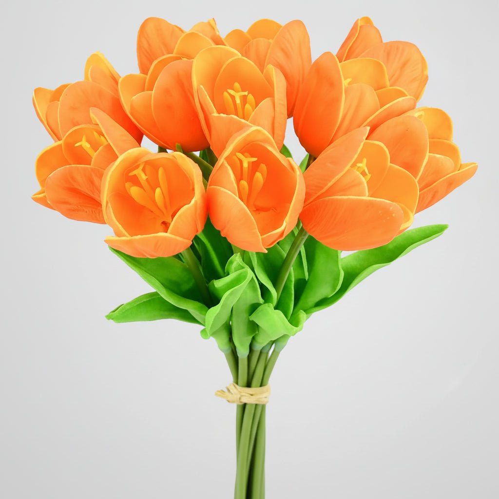 Mother's Day Real-Touch Tulips With PU Stems Bouquet | Temsk