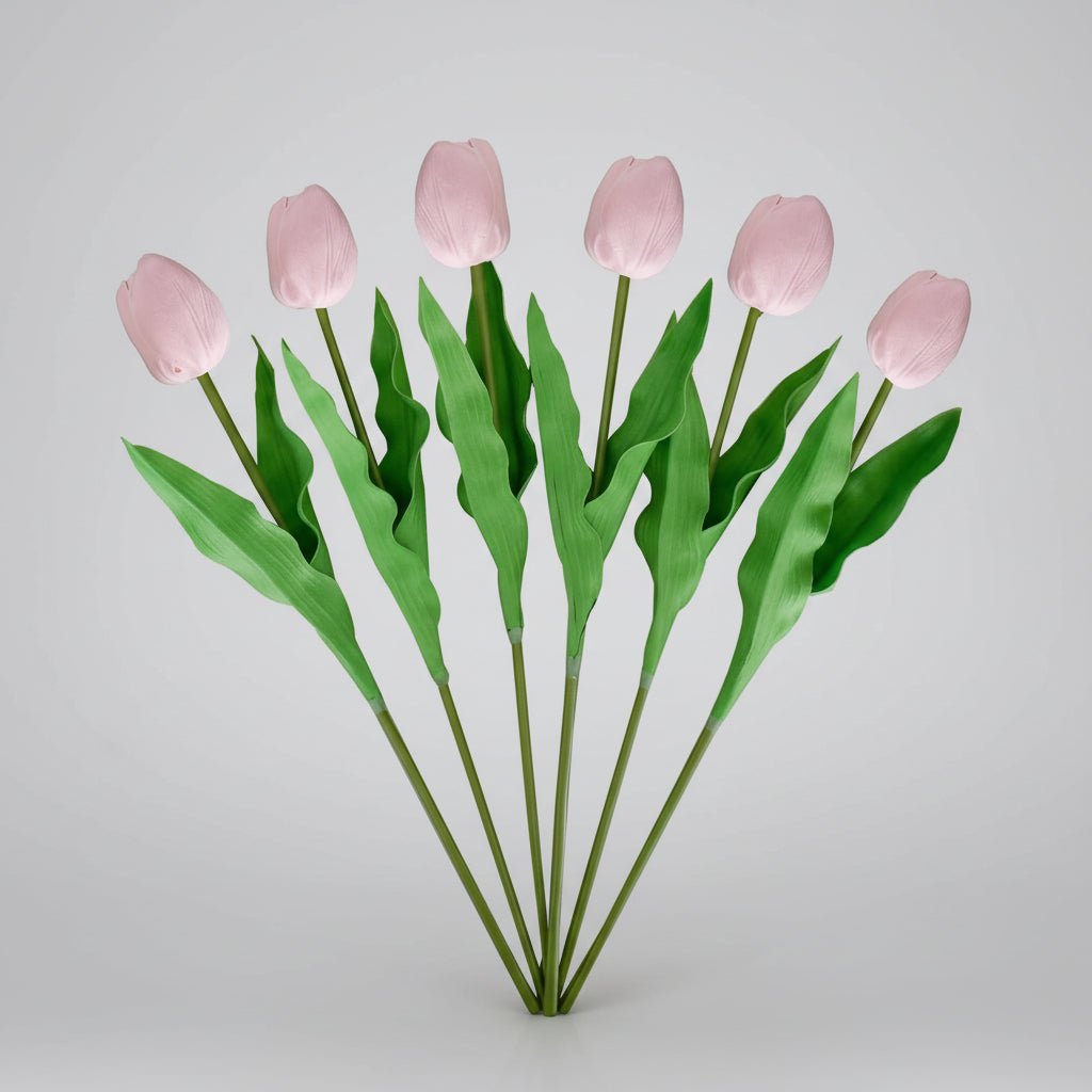 Mother's Day Real-Touch Tulips With PU Stems Bouquet | Temsk