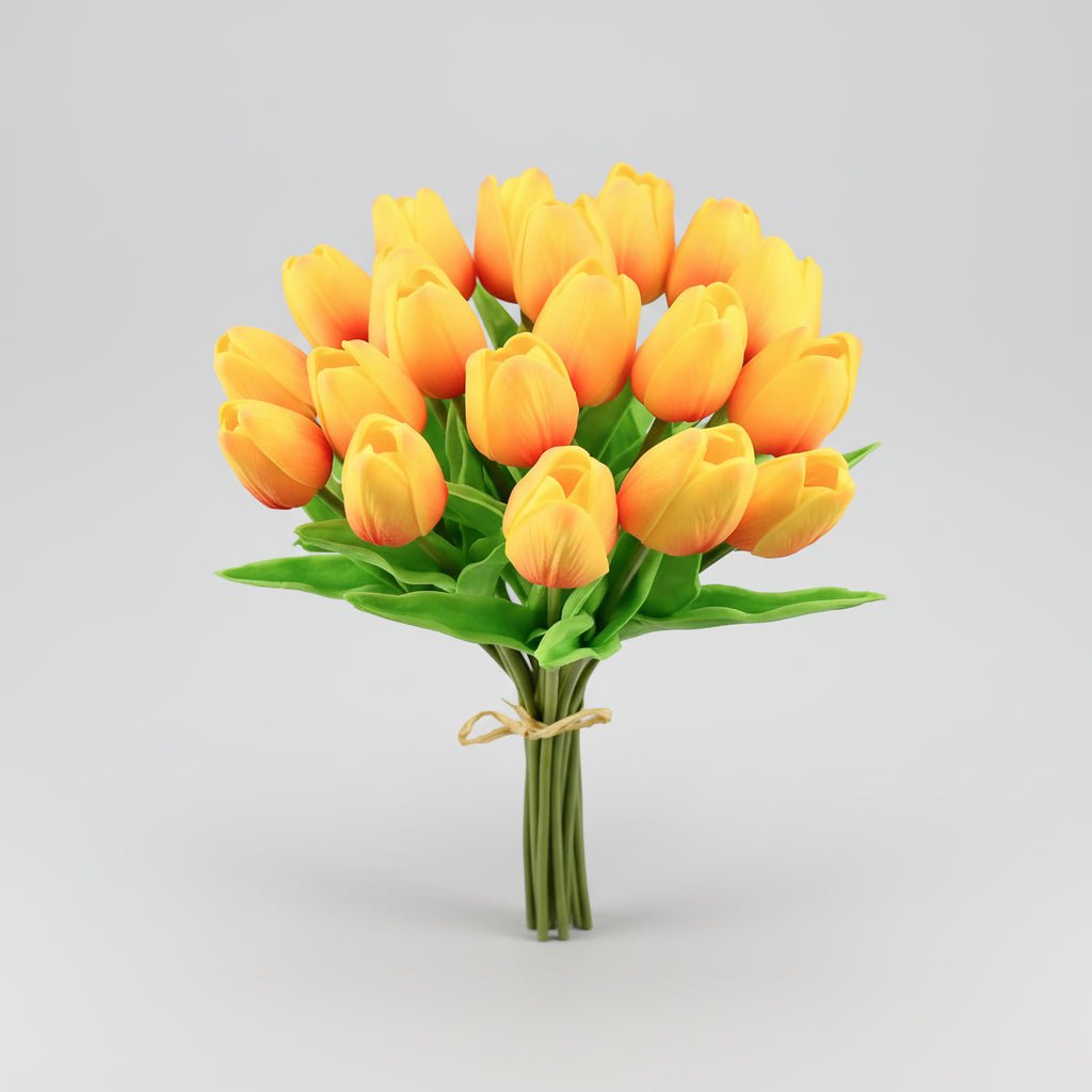 Mother's Day Real-Touch Tulips With PU Stems Bouquet | Temsk