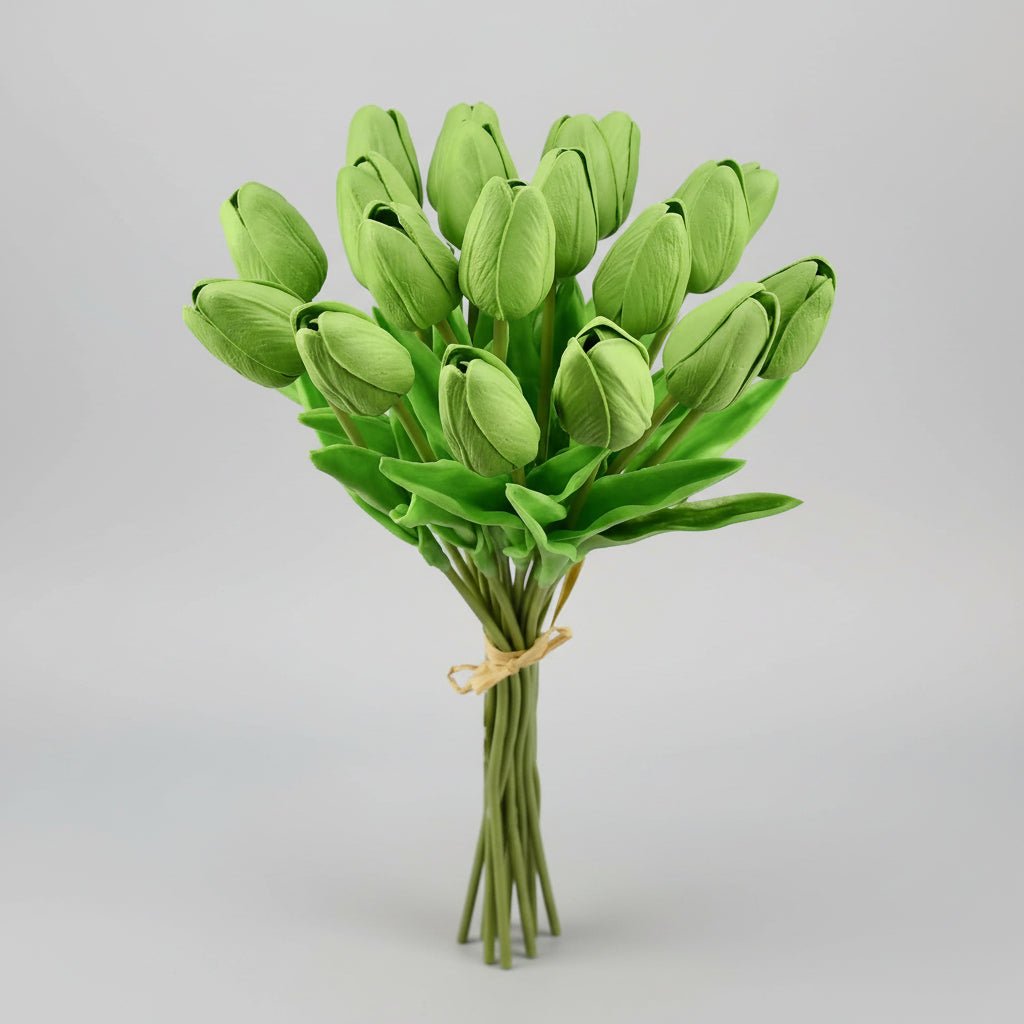 Mother's Day Real-Touch Tulips With PU Stems Bouquet | Temsk