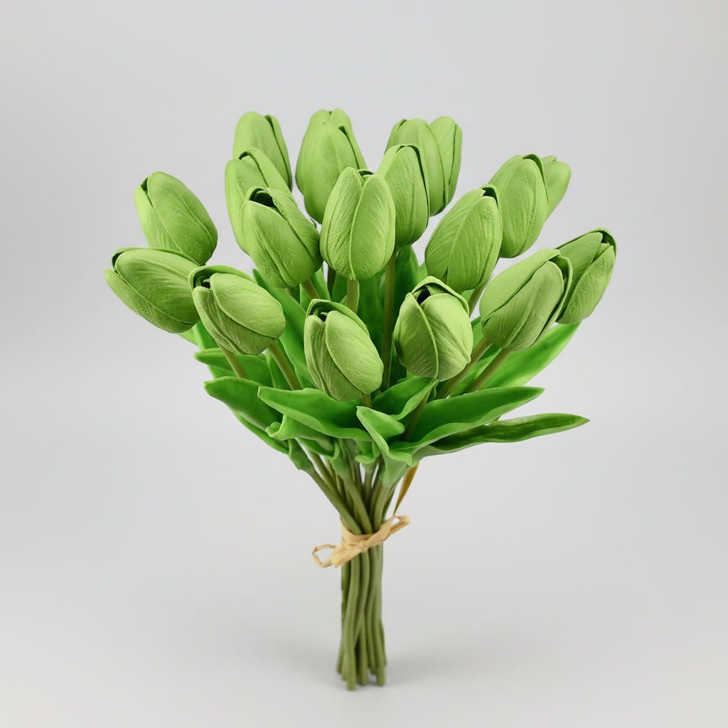 Mother's Day Real-Touch Tulips With PU Stems Bouquet | Temsk