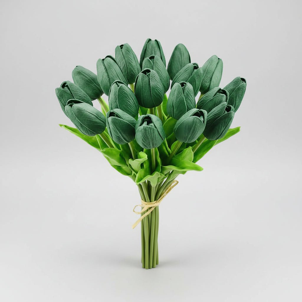Mother's Day Real-Touch Tulips With PU Stems Bouquet | Temsk