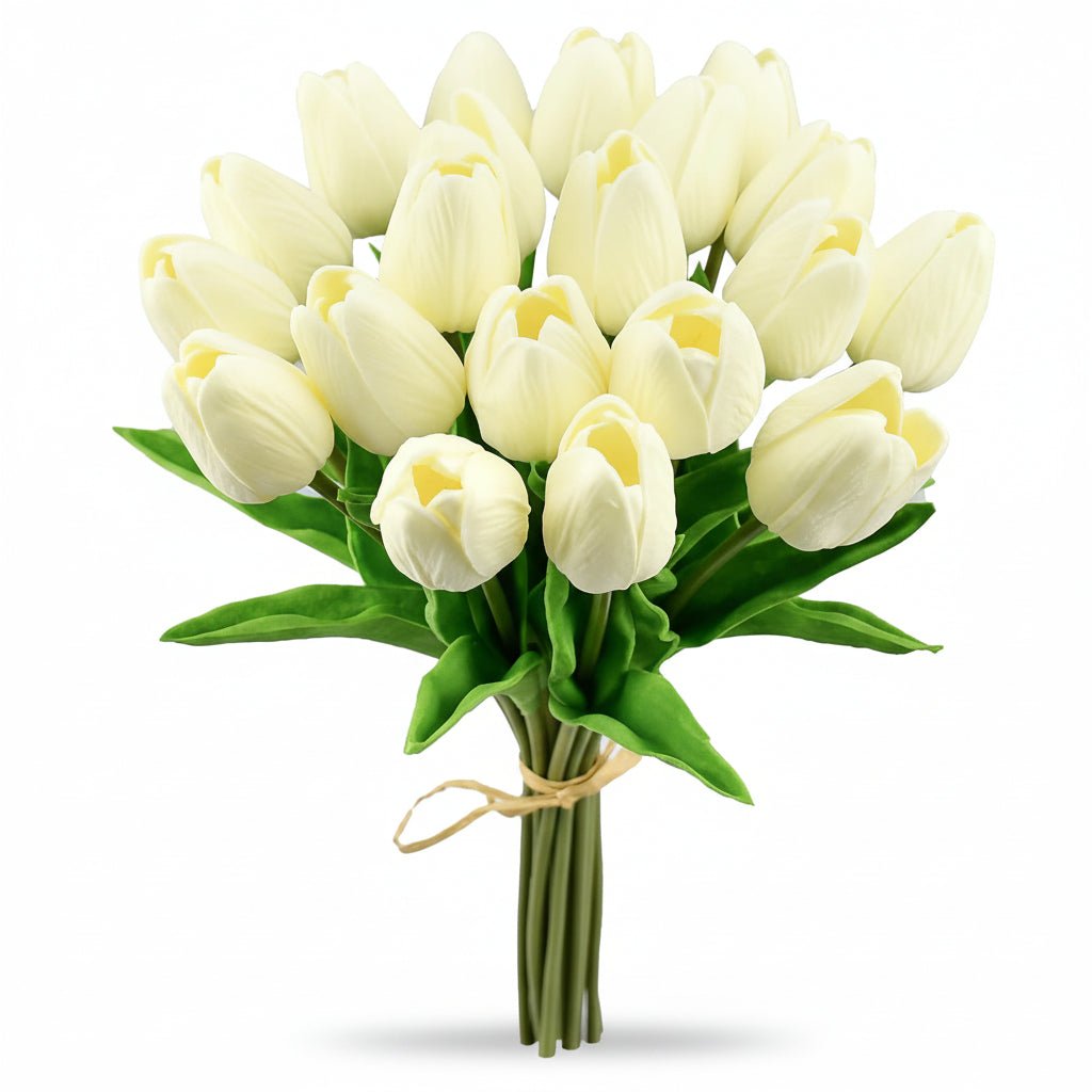 Mother's Day Real-Touch Tulips With PU Stems Bouquet | Temsk