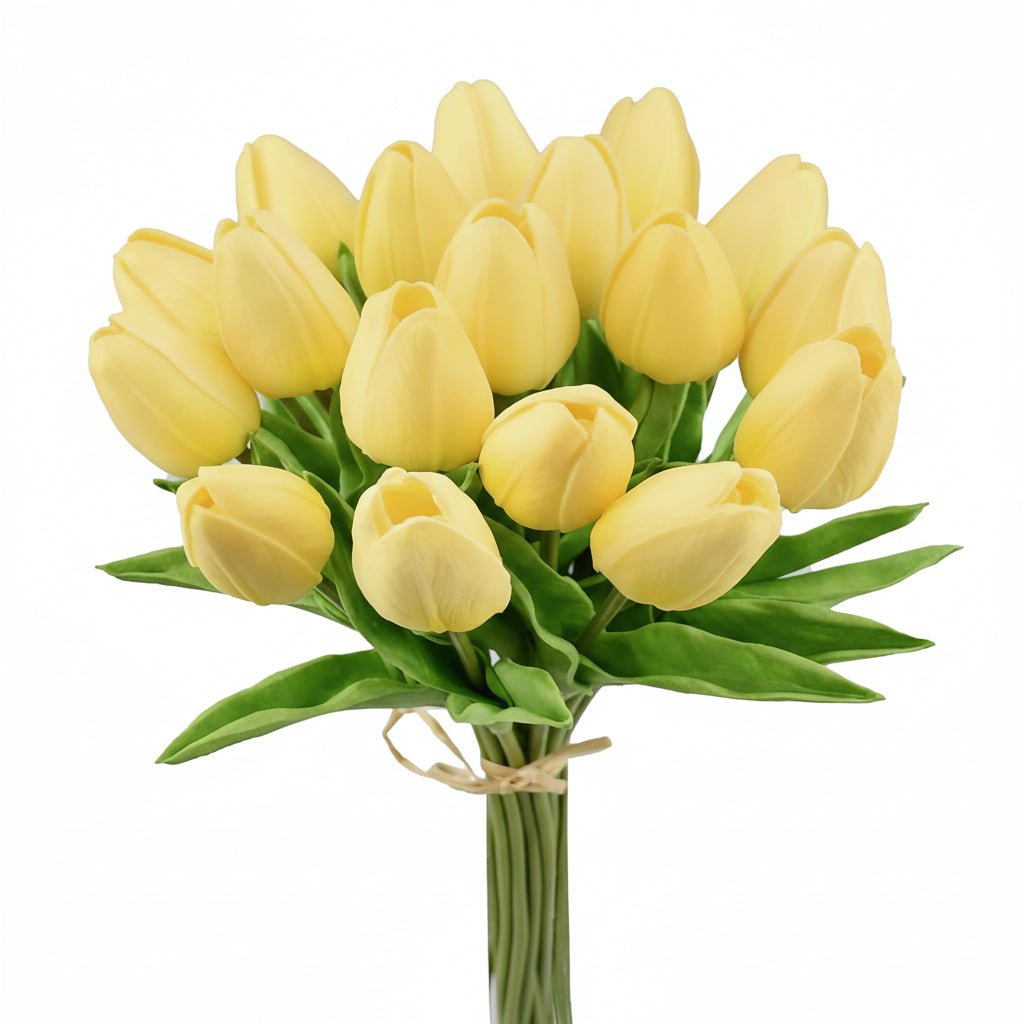 Mother's Day Real-Touch Tulips With PU Stems Bouquet | Temsk