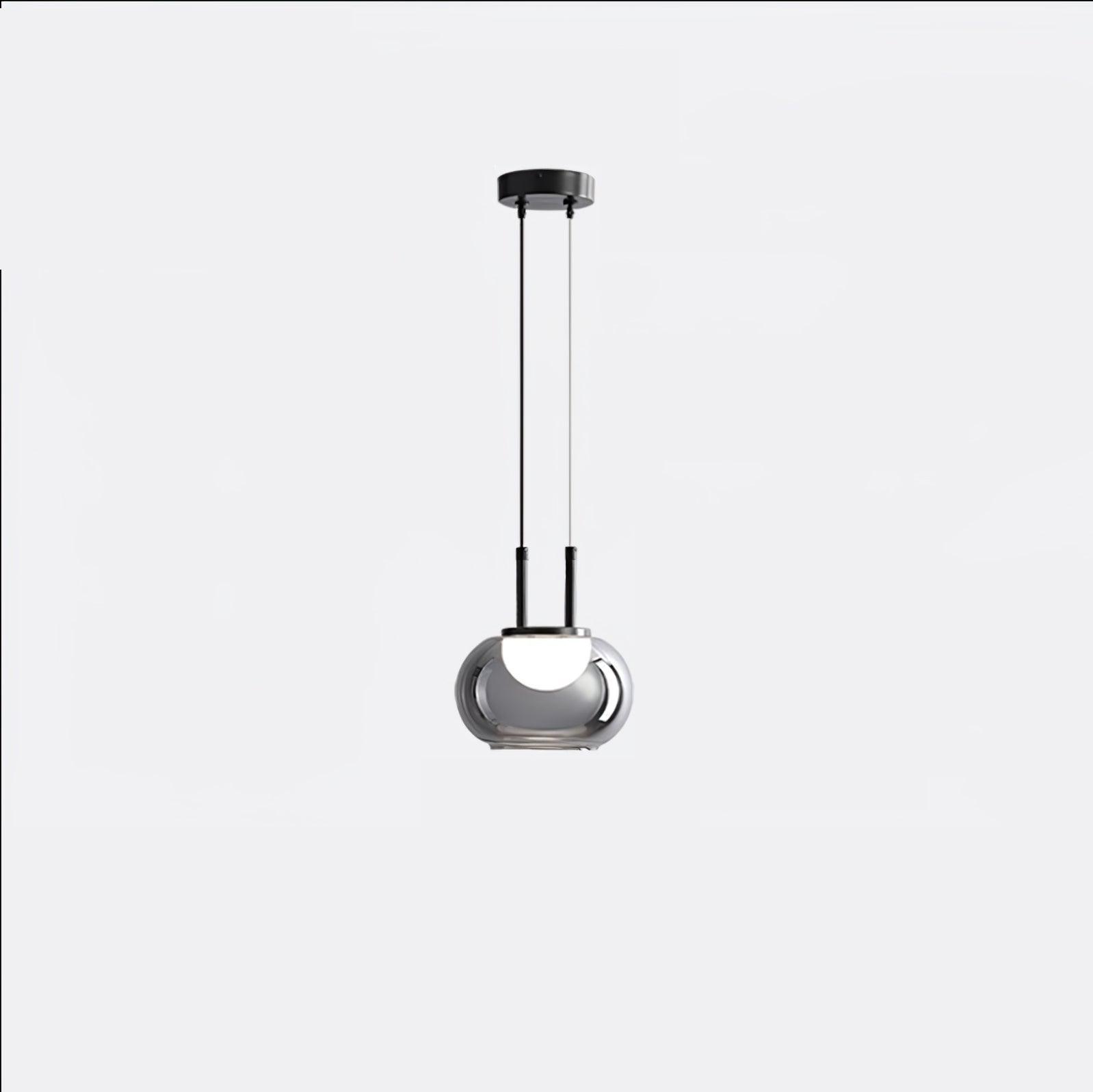 Selene Halo Pendant Light for Living Rooms and Dining Areas | Snurv | Temsk
