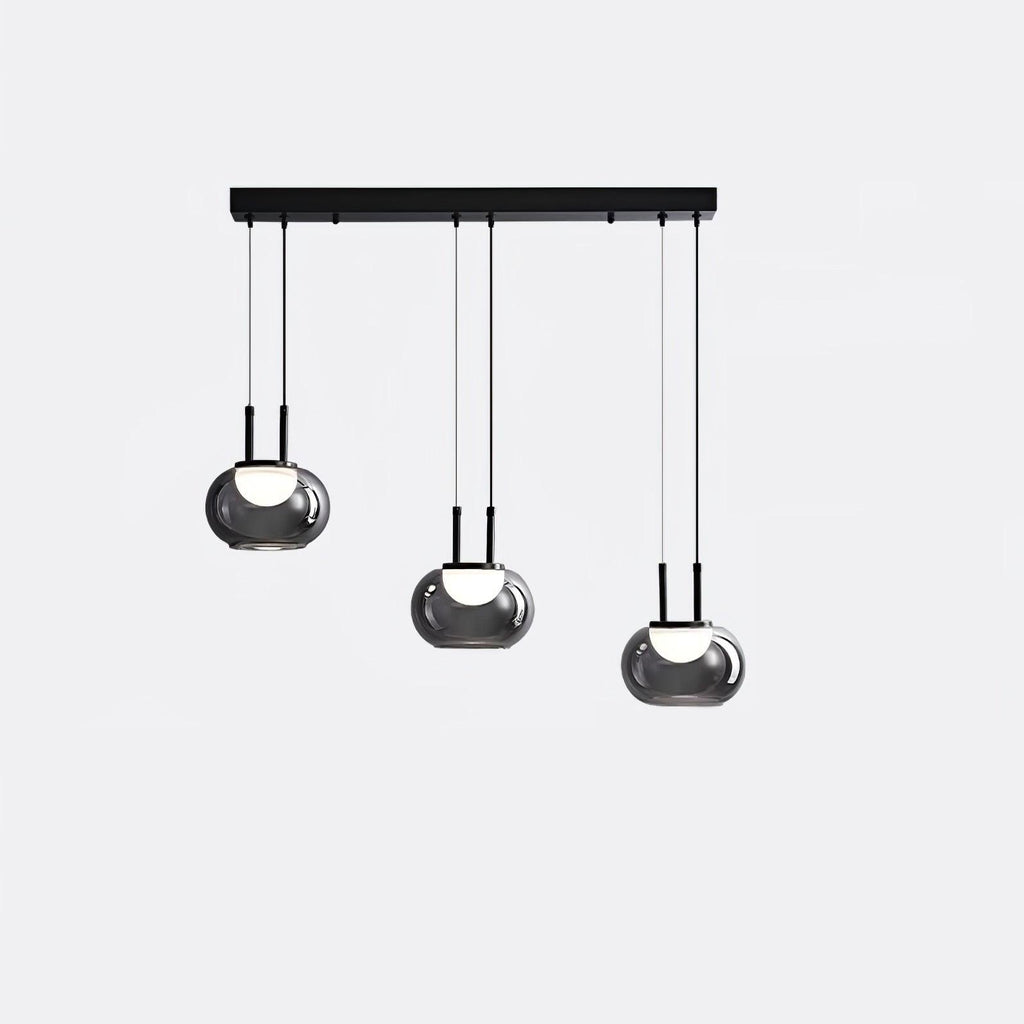 Selene Halo Pendant Light for Living Rooms and Dining Areas | Snurv | Temsk