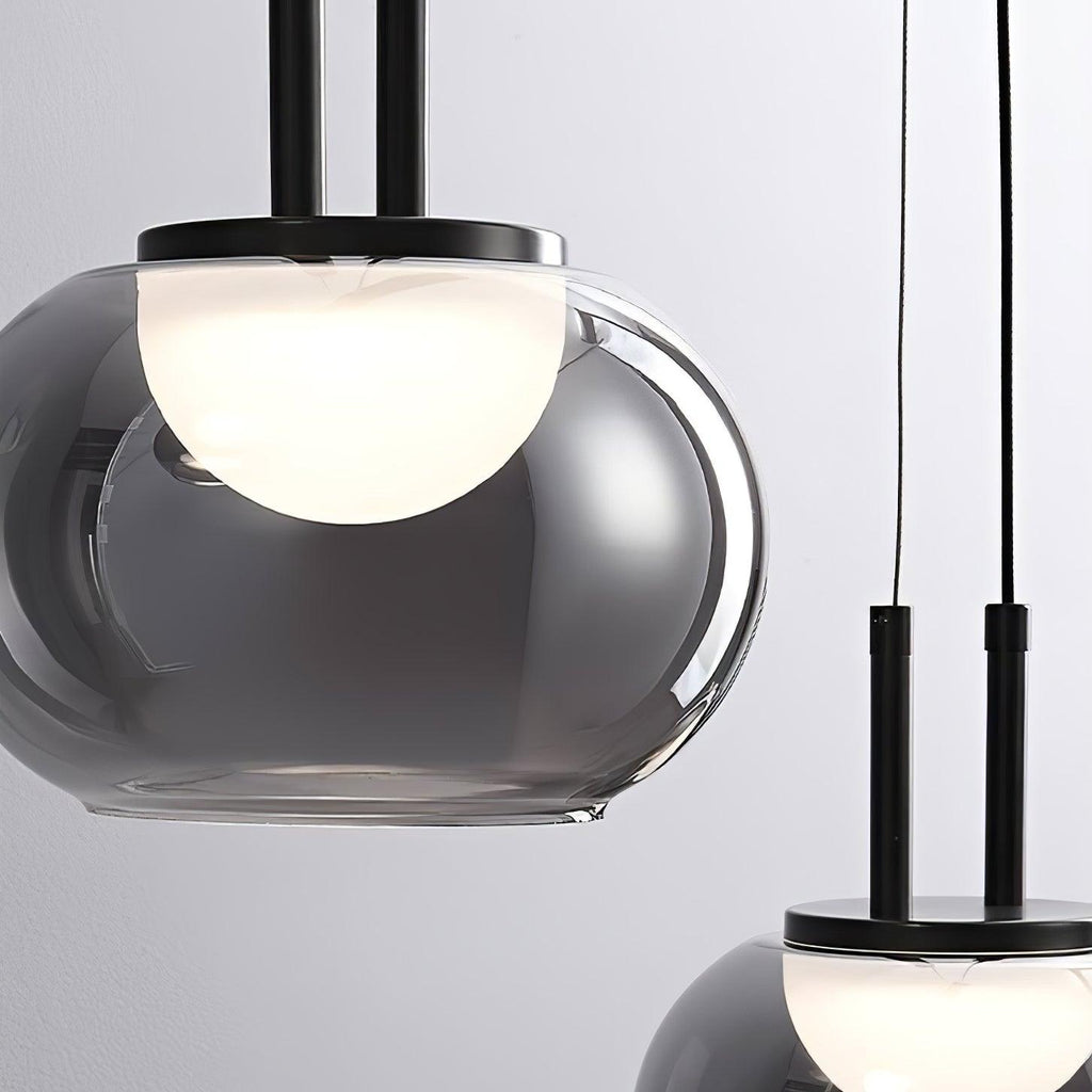 Selene Halo Pendant Light for Living Rooms and Dining Areas | Snurv | Temsk