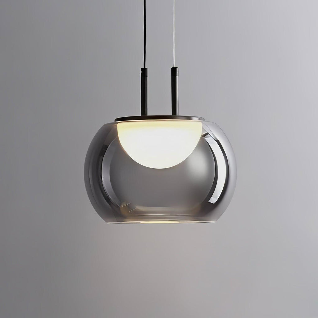 Selene Halo Pendant Light for Living Rooms and Dining Areas | Snurv | Temsk