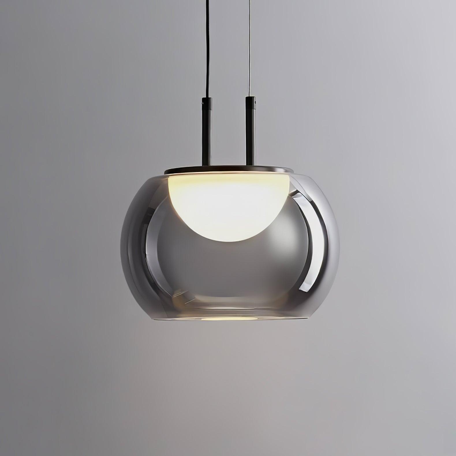 Selene Halo Pendant Light for Living Rooms and Dining Areas | Snurv | Temsk