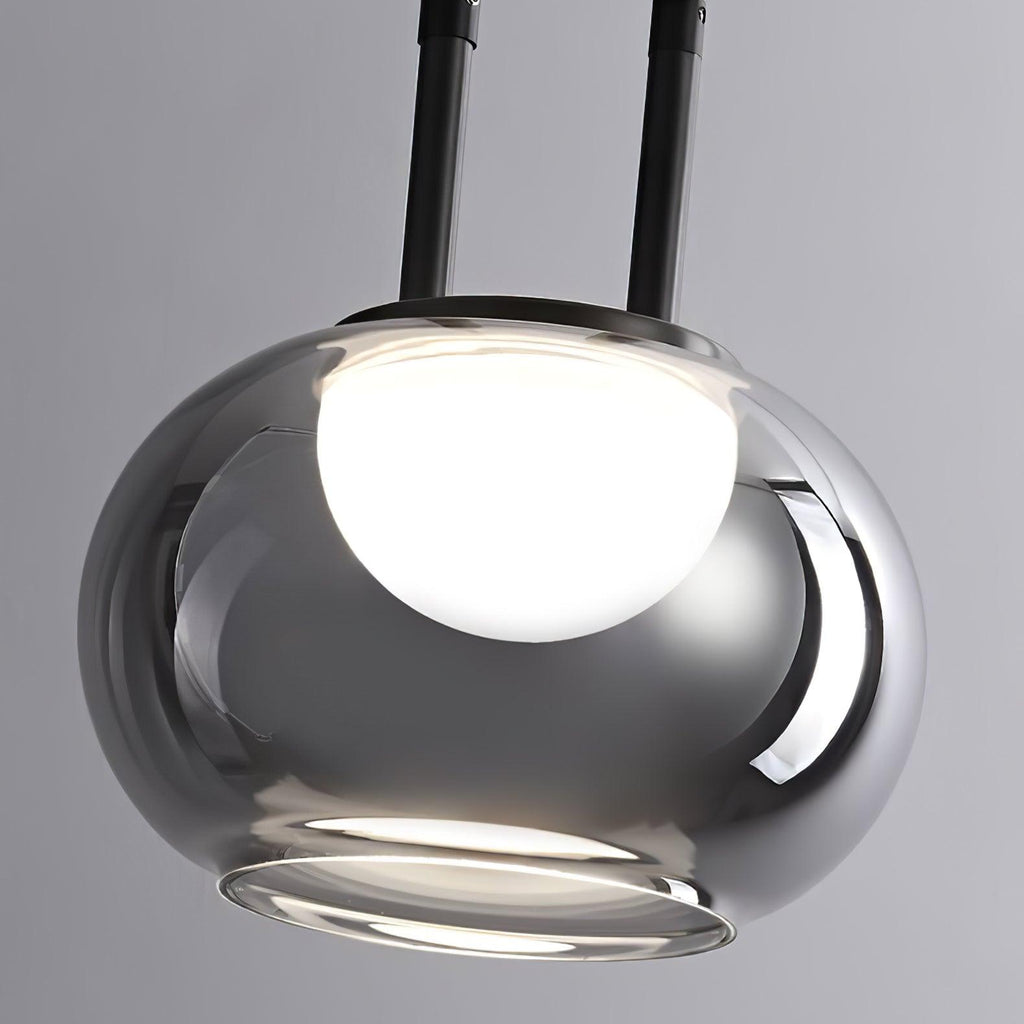 Selene Halo Pendant Light for Living Rooms and Dining Areas | Snurv | Temsk