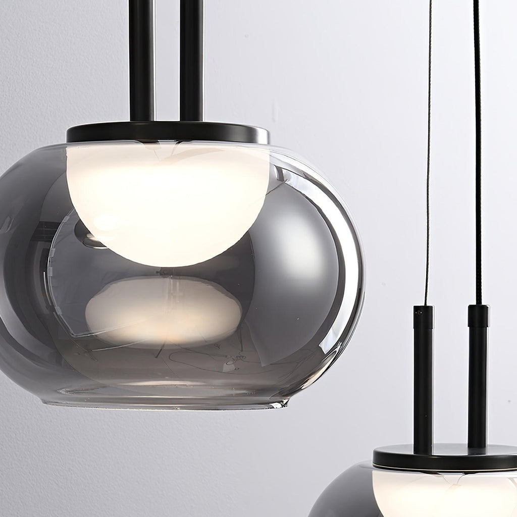 Selene Halo Pendant Light for Living Rooms and Dining Areas | Snurv | Temsk