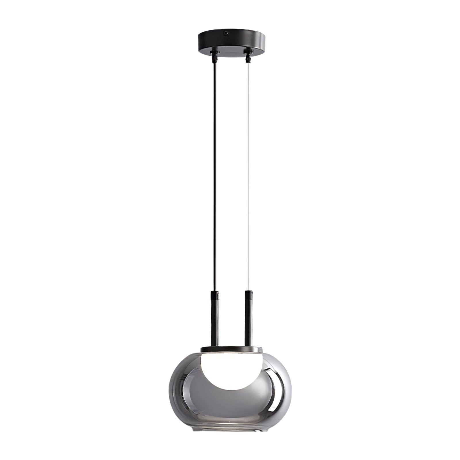 Selene Halo Pendant Light for Living Rooms and Dining Areas | Snurv | Temsk