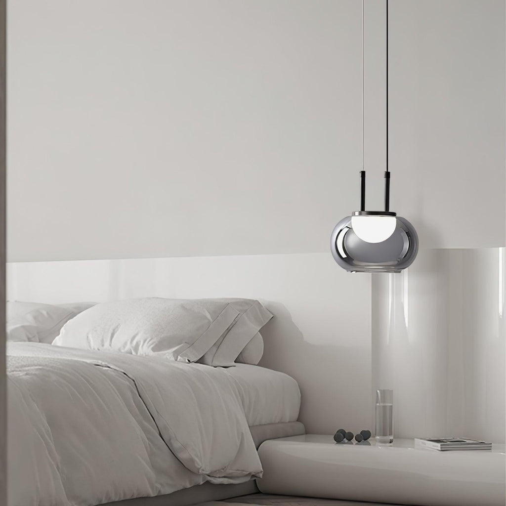 Selene Halo Pendant Light for Living Rooms and Dining Areas | Snurv | Temsk