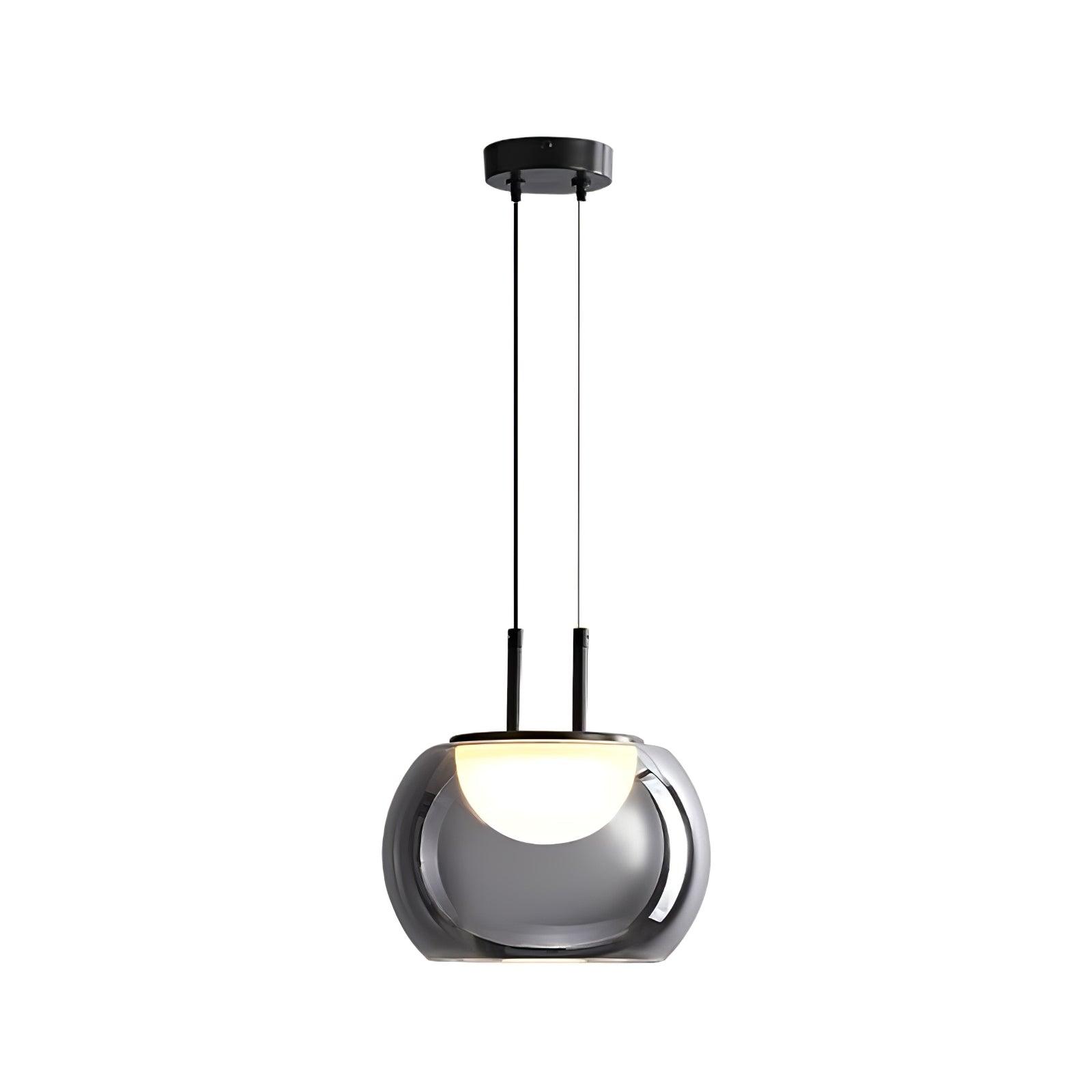 Selene Halo Pendant Light for Living Rooms and Dining Areas | Snurv | Temsk