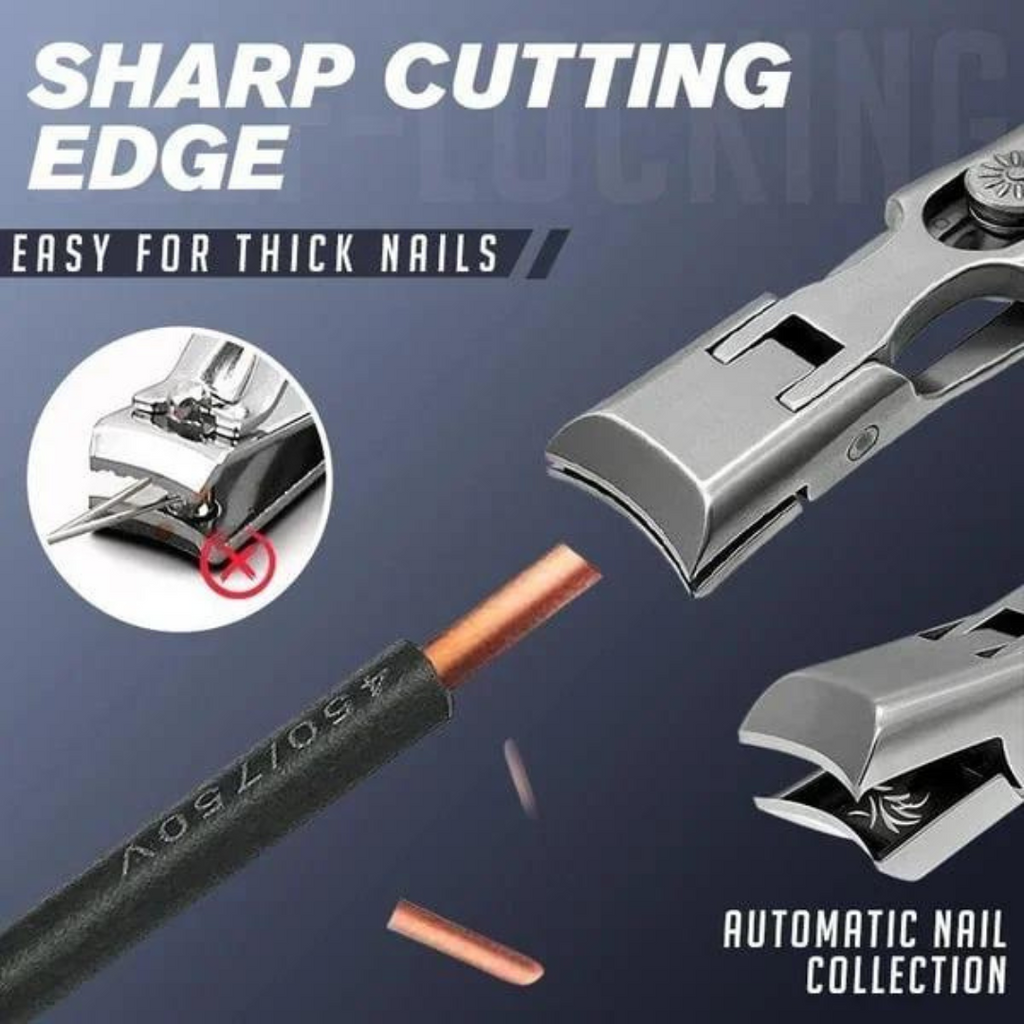 Heavy Duty Stainless Steel Nail Clippers With Wide Jaw | Temsk