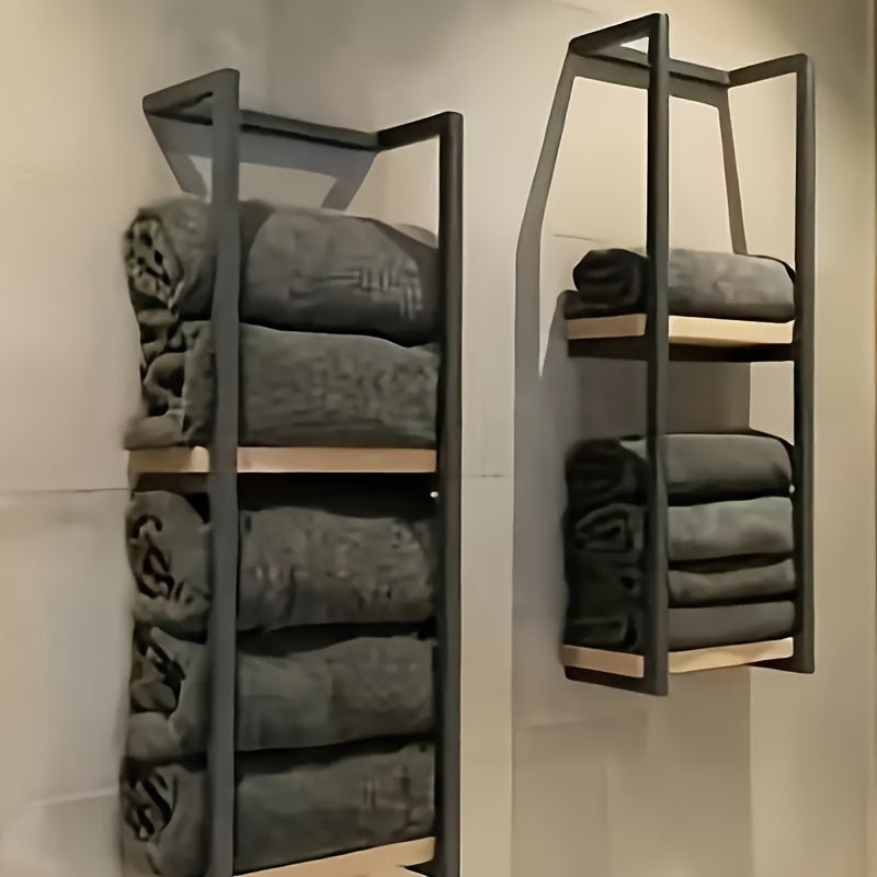Asteria Home Elegant Wall Towel Holder In Rust-Resistant Stainless Steel | Temsk