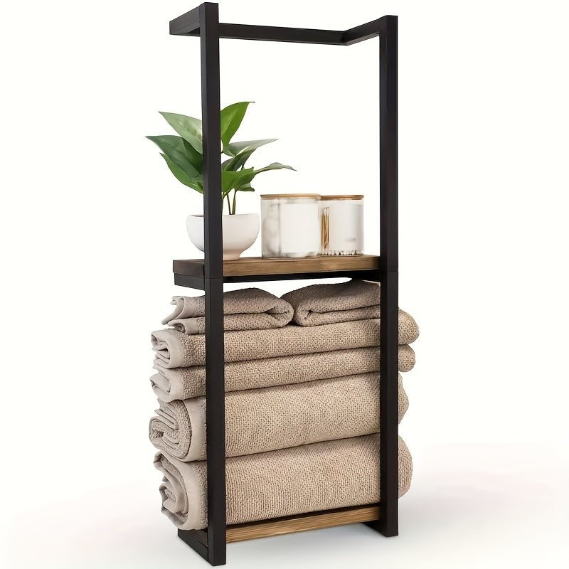 Asteria Home Elegant Wall Towel Holder In Rust-Resistant Stainless Steel | Temsk
