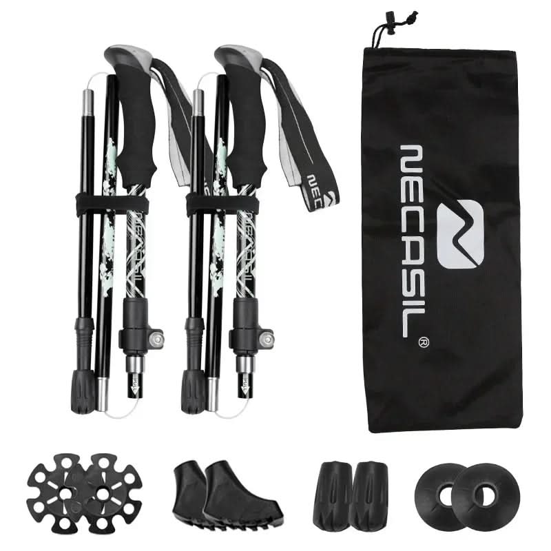 NovaTrail Trekking Poles - Collapsible Hiking Poles for Stability and Comfort | Temsk