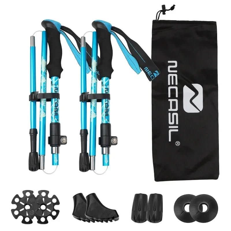 NovaTrail Trekking Poles - Collapsible Hiking Poles for Stability and Comfort | Temsk