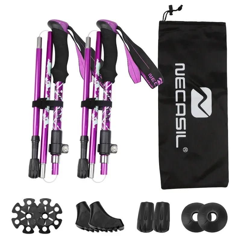 NovaTrail Trekking Poles - Collapsible Hiking Poles for Stability and Comfort | Temsk