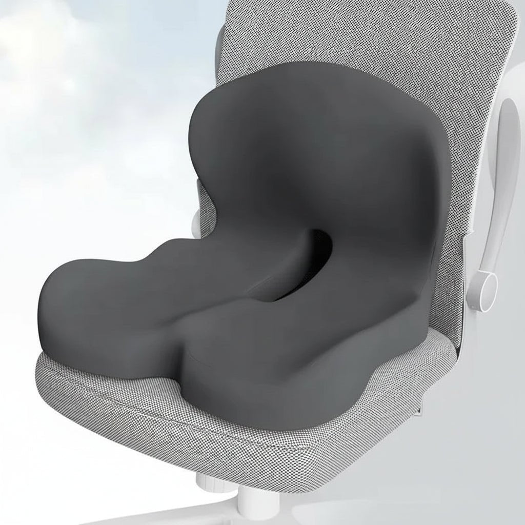 AeroRelief Memory Foam Pillow for Sciatica Pain and Long-Term Sitting Comfort | Temsk