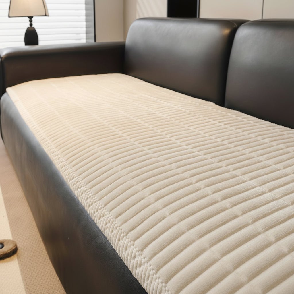 LumaGuard Quilted Microfiber Sofa Covers For Stylish Protection | Temsk