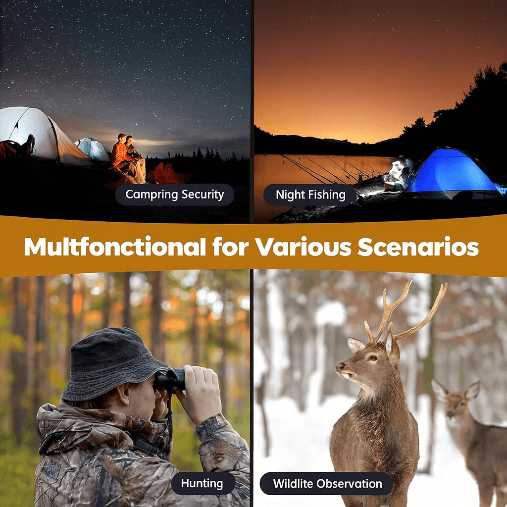 LumaScout 4K noční dalekohled se 8× zoomem pro venkovní dobrodružství | Temsk