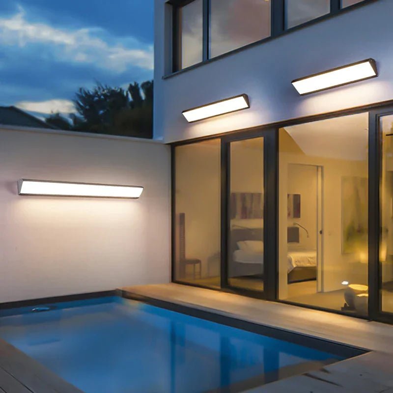 LumaGuard Weatherproof LED Wall Lamp For Outdoor Lighting | Temsk