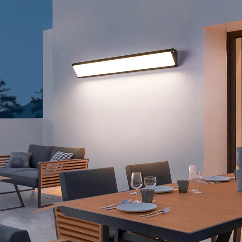 LumaGuard Weatherproof LED Wall Lamp For Outdoor Lighting | Temsk