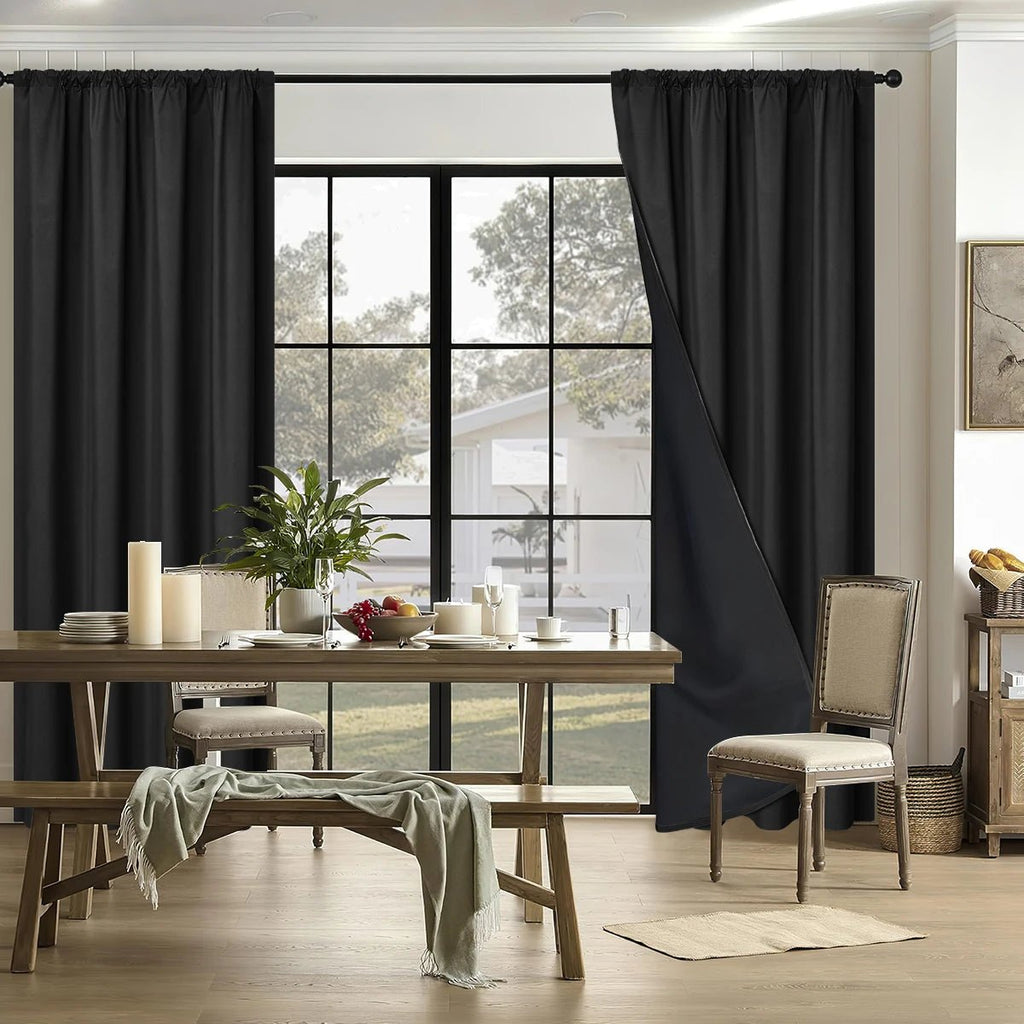 Tenda Oscurante Elegante Noctura, Tendaggi Blocca Luce per Casa | Temsk