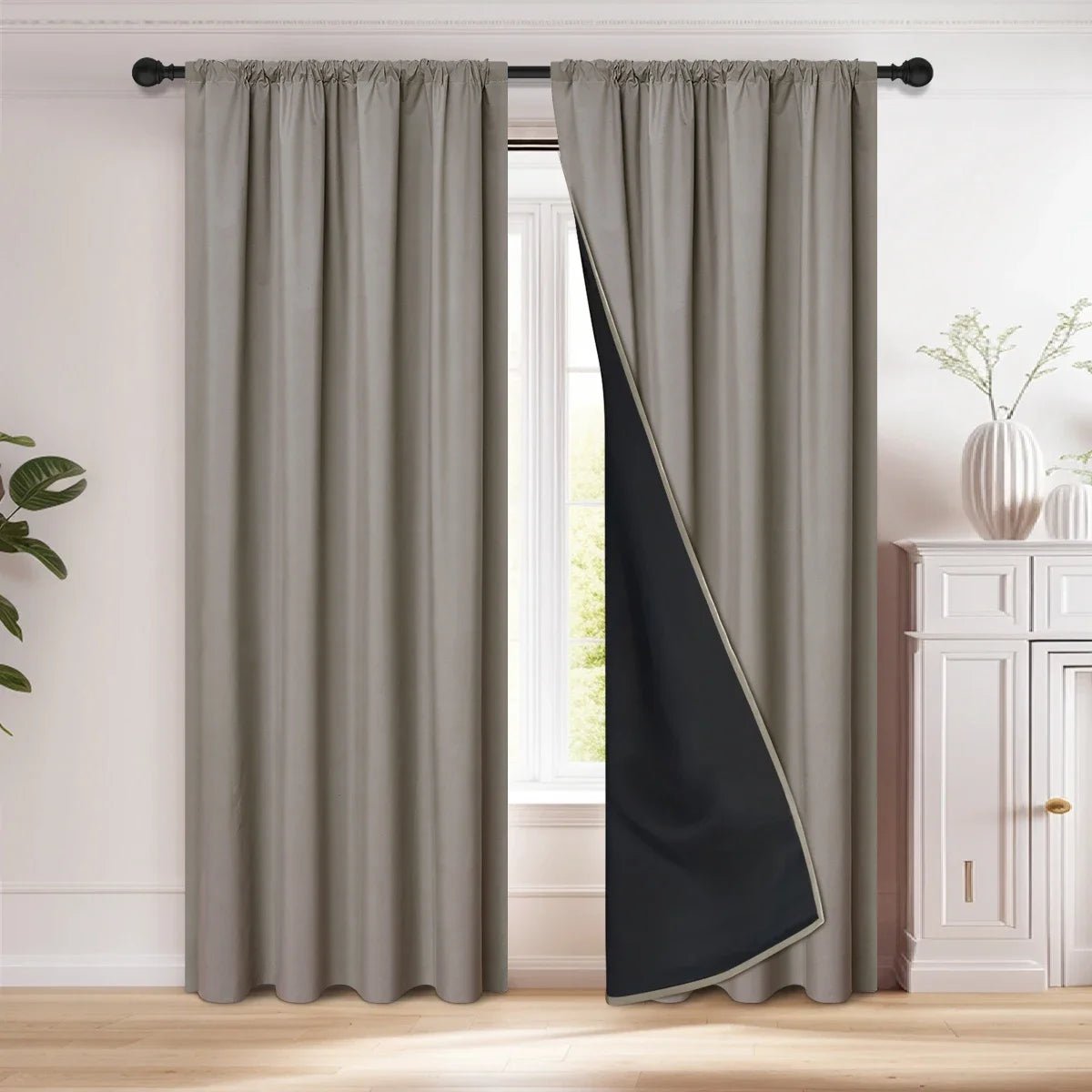 Tenda Oscurante Elegante Noctura, Tendaggi Blocca Luce per Casa | Temsk