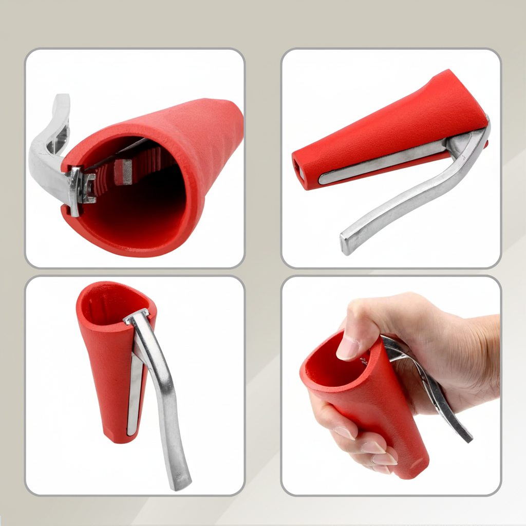 Nutcracker With Aluminum Body And Easy Lever Shell Opener | Temsk