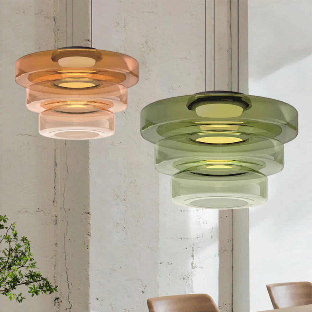 Bauhaus Glas-Pendelleuchte für Küche und Essbereiche | Temsk