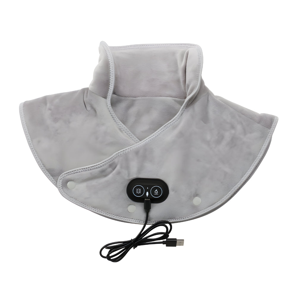 Electric Neck Heating Pad And Shoulder Massager Unit | Temsk