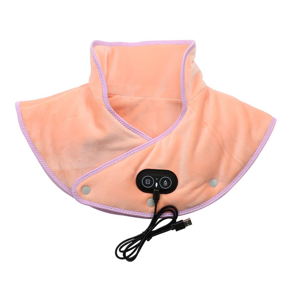 Electric Neck Heating Pad And Shoulder Massager Unit | Temsk