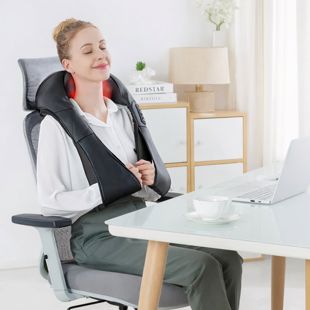 Electric Shiatsu Neck Massager For Home And Car Use | Temsk