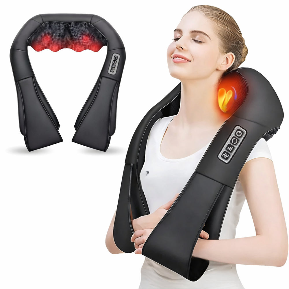 Electric Shiatsu Neck Massager For Home And Car Use | Temsk