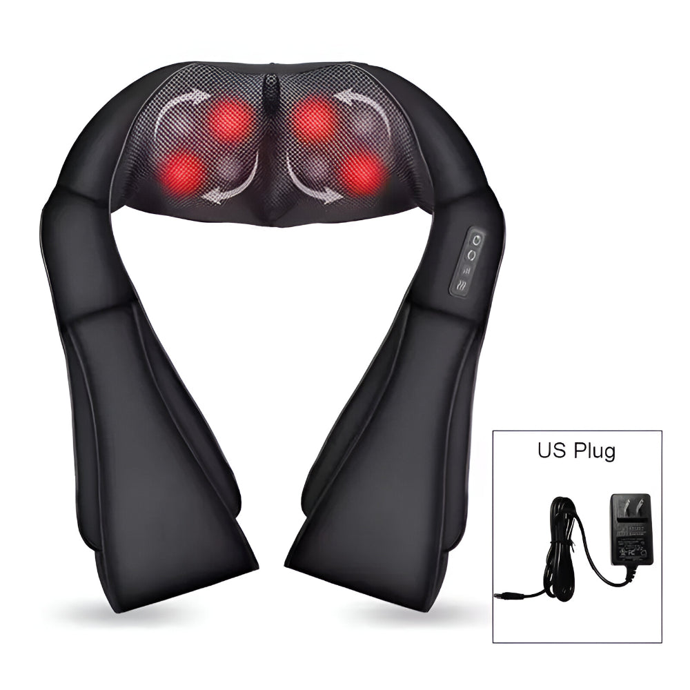 Electric Shiatsu Neck Massager For Home And Car Use | Temsk