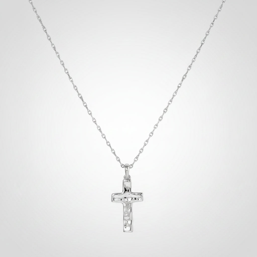 Gold Cross Pendant Necklace For Mother's Day Gift, Minimalist Jewelry | Temsk