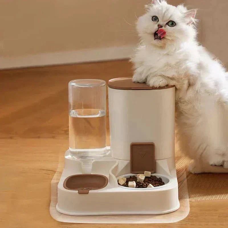 PetAqua Automatic Food and Water Dispenser for Pets | Temsk