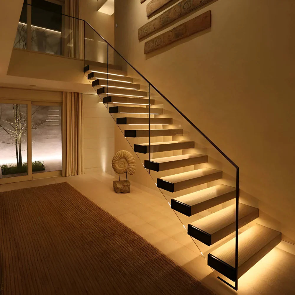 LED Night Light Strip With Motion Sensor For Bedroom And Stairs | Temsk