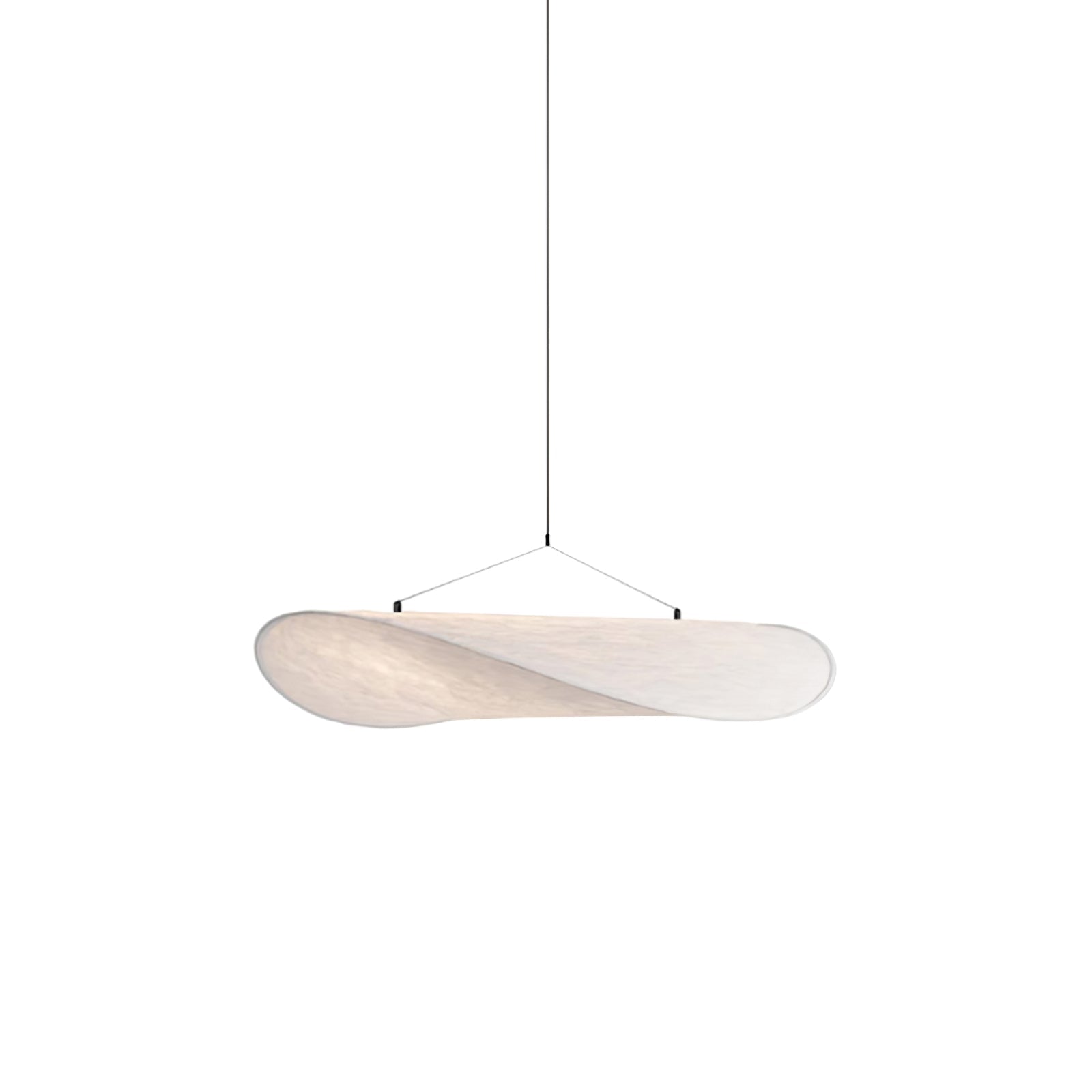 Sculptural Silk Pendant Ceiling Light Fixture For Interiors | Temsk