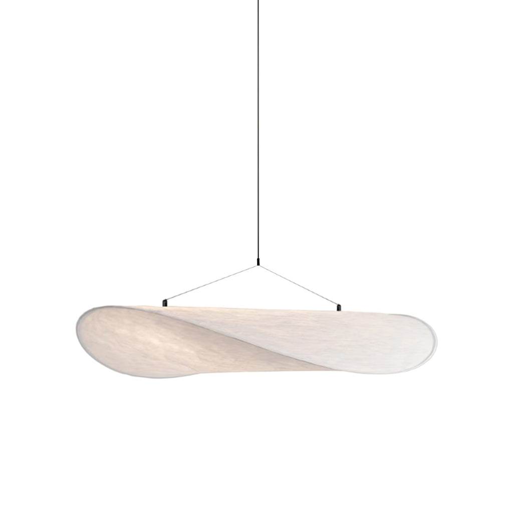 Sculptural Silk Pendant Ceiling Light Fixture For Interiors | Temsk