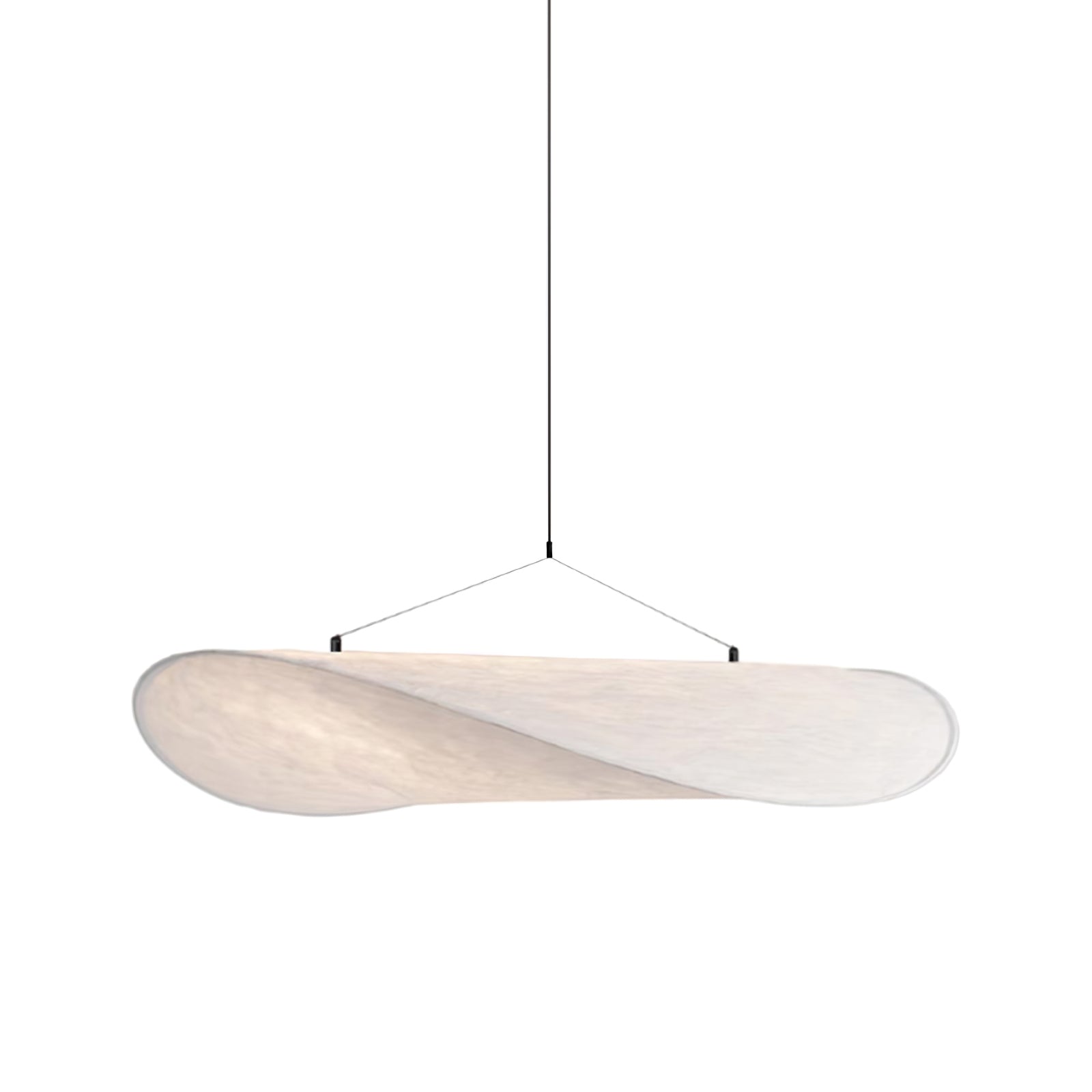 Sculptural Silk Pendant Ceiling Light Fixture For Interiors | Temsk
