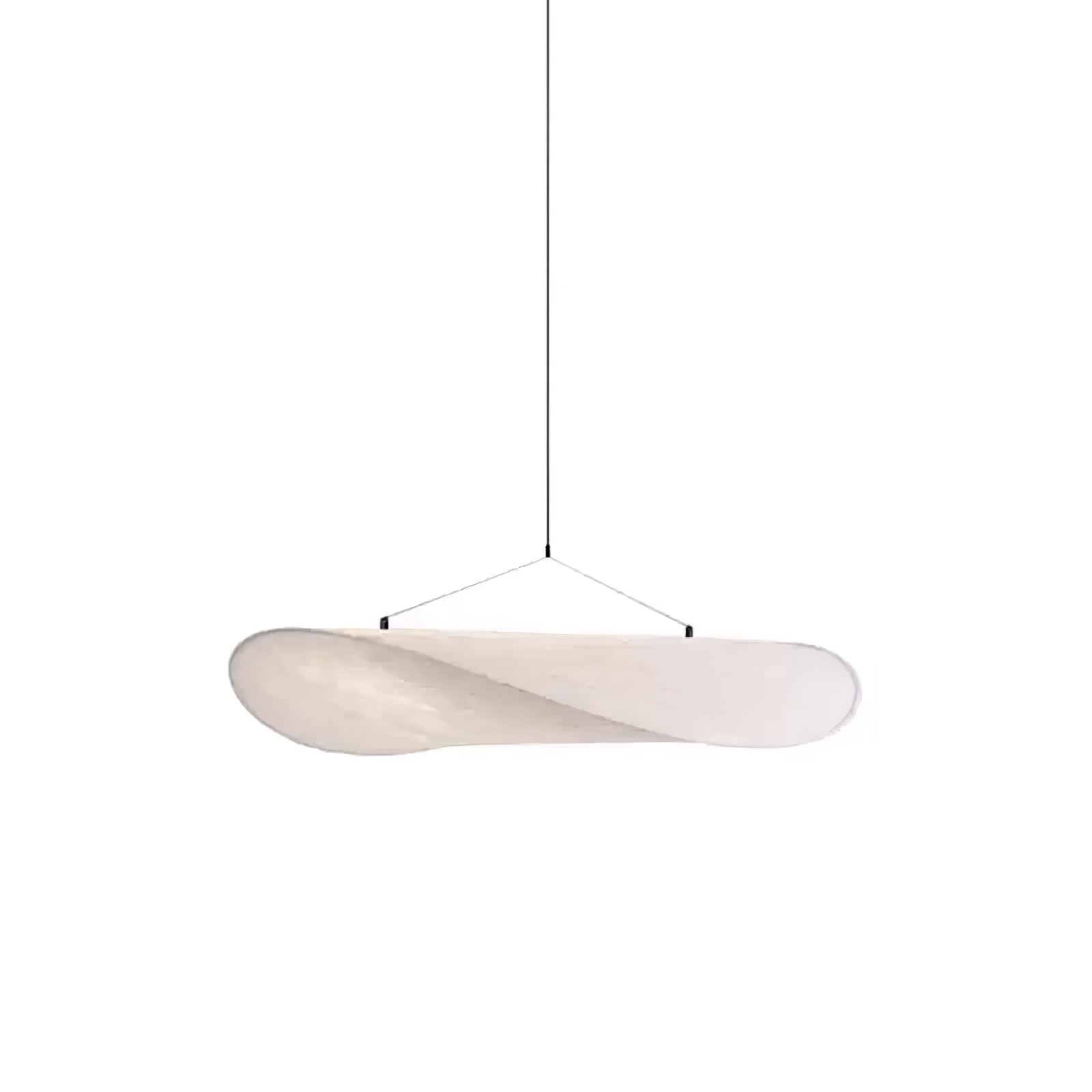 Sculptural Silk Pendant Ceiling Light Fixture For Interiors | Temsk