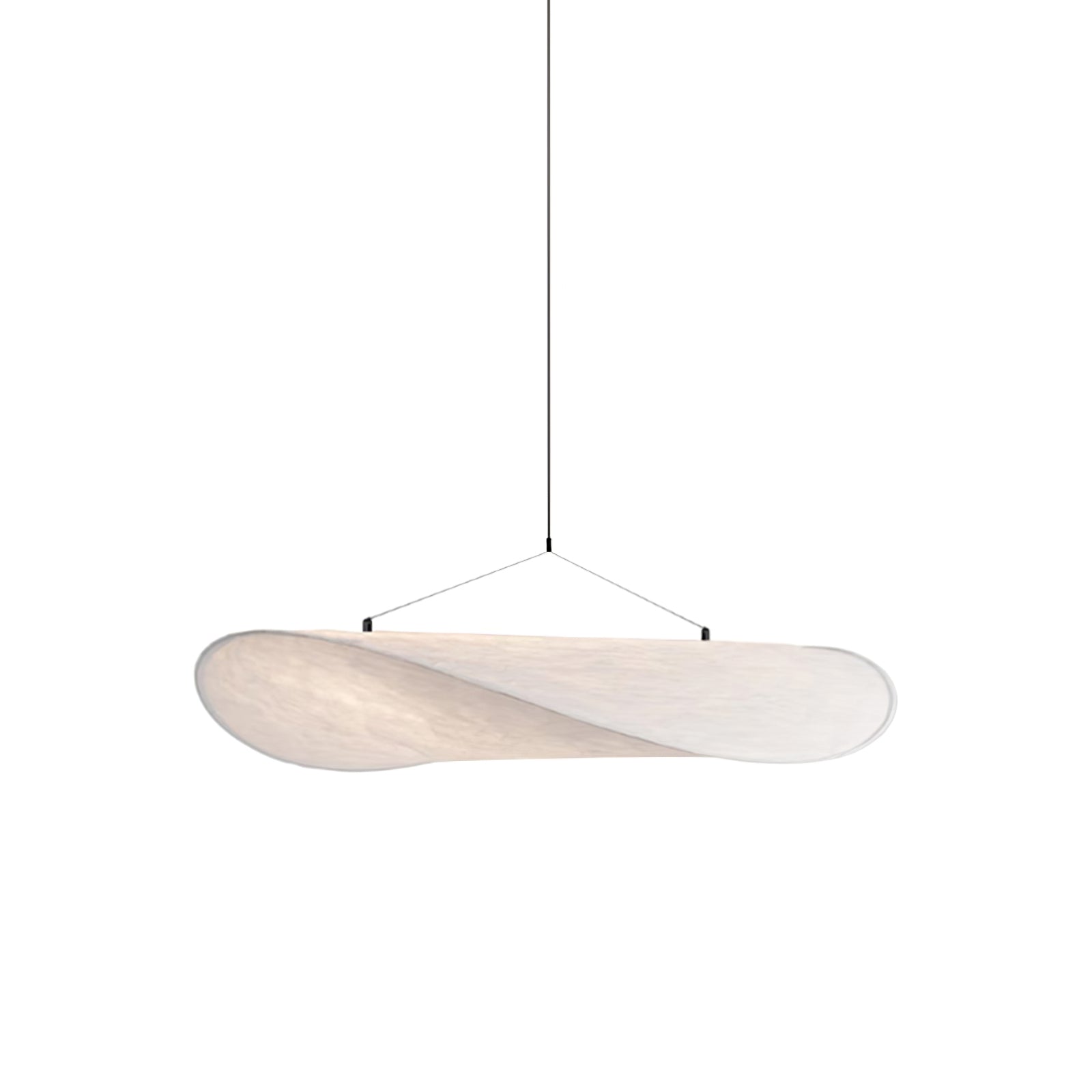 Sculptural Silk Pendant Ceiling Light Fixture For Interiors | Temsk