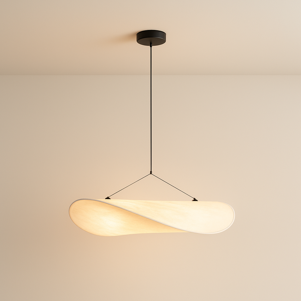 CalmAura Modern Pendant Light Fixture for Tranquil Spaces | Temsk