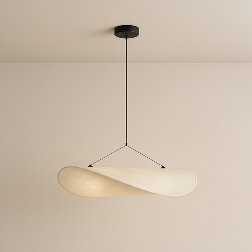 CalmAura Contemporary Pendant Light By Temsk For Tranquil Spaces, Elegant Ceiling Fixture