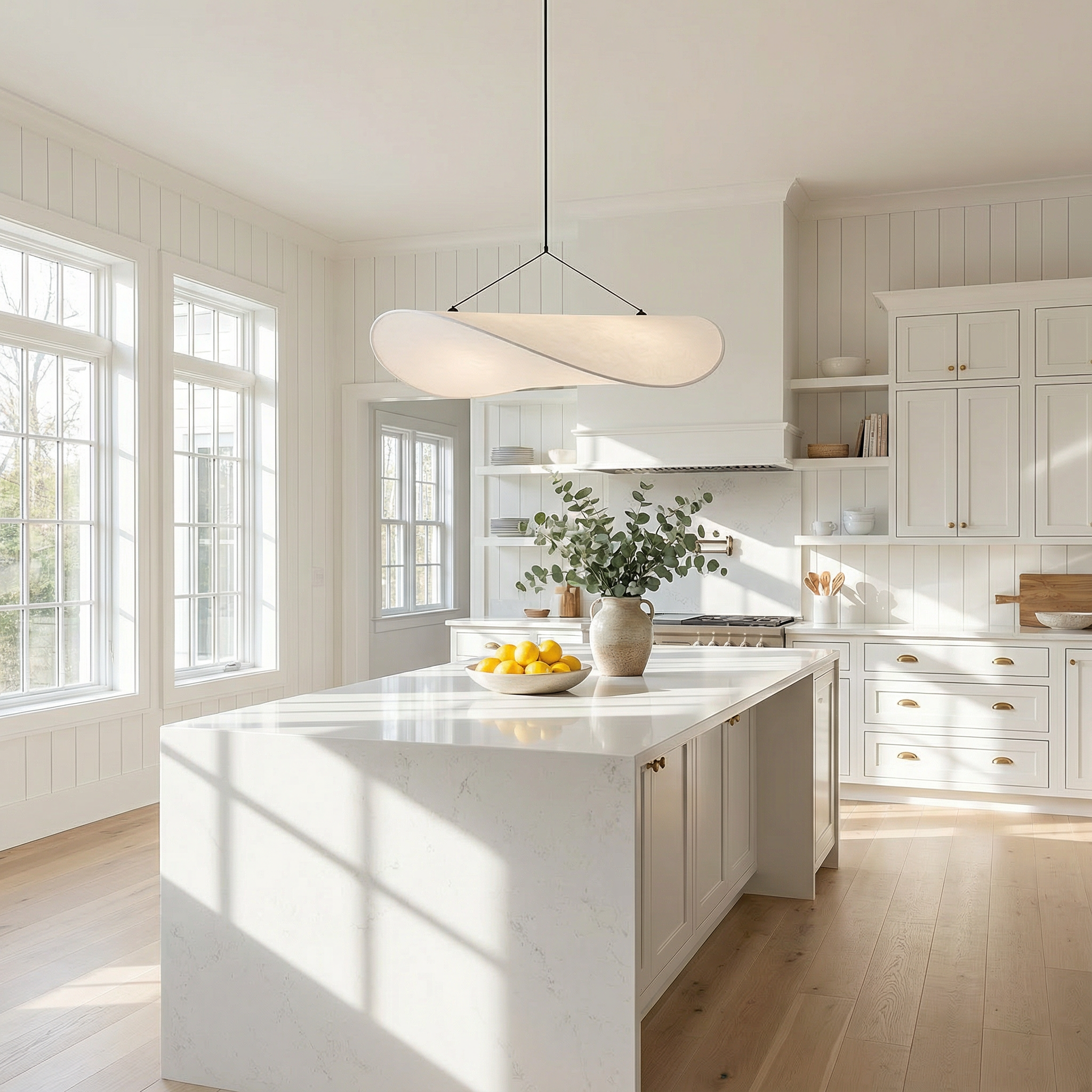CalmAura Modern Pendant Light Fixture for Tranquil Spaces | Temsk