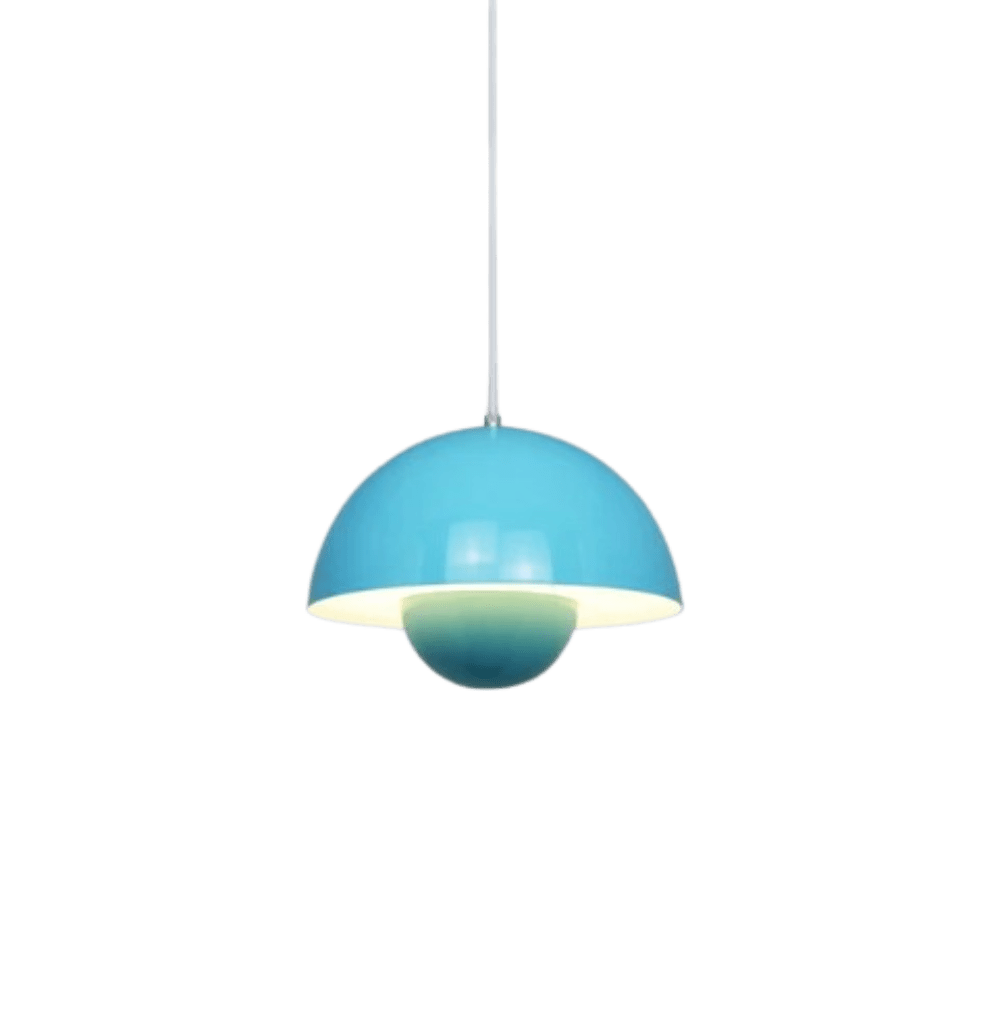 Závěsná lampa Aurora Petal pro útulnou dánskou atmosféru v ložnici | Temsk